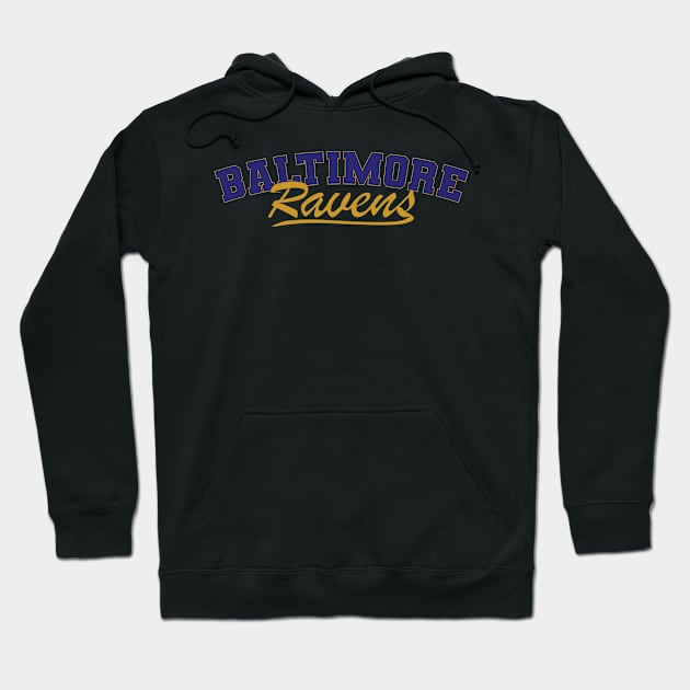 Baltimore Ravens Hoodie by Nagorniak